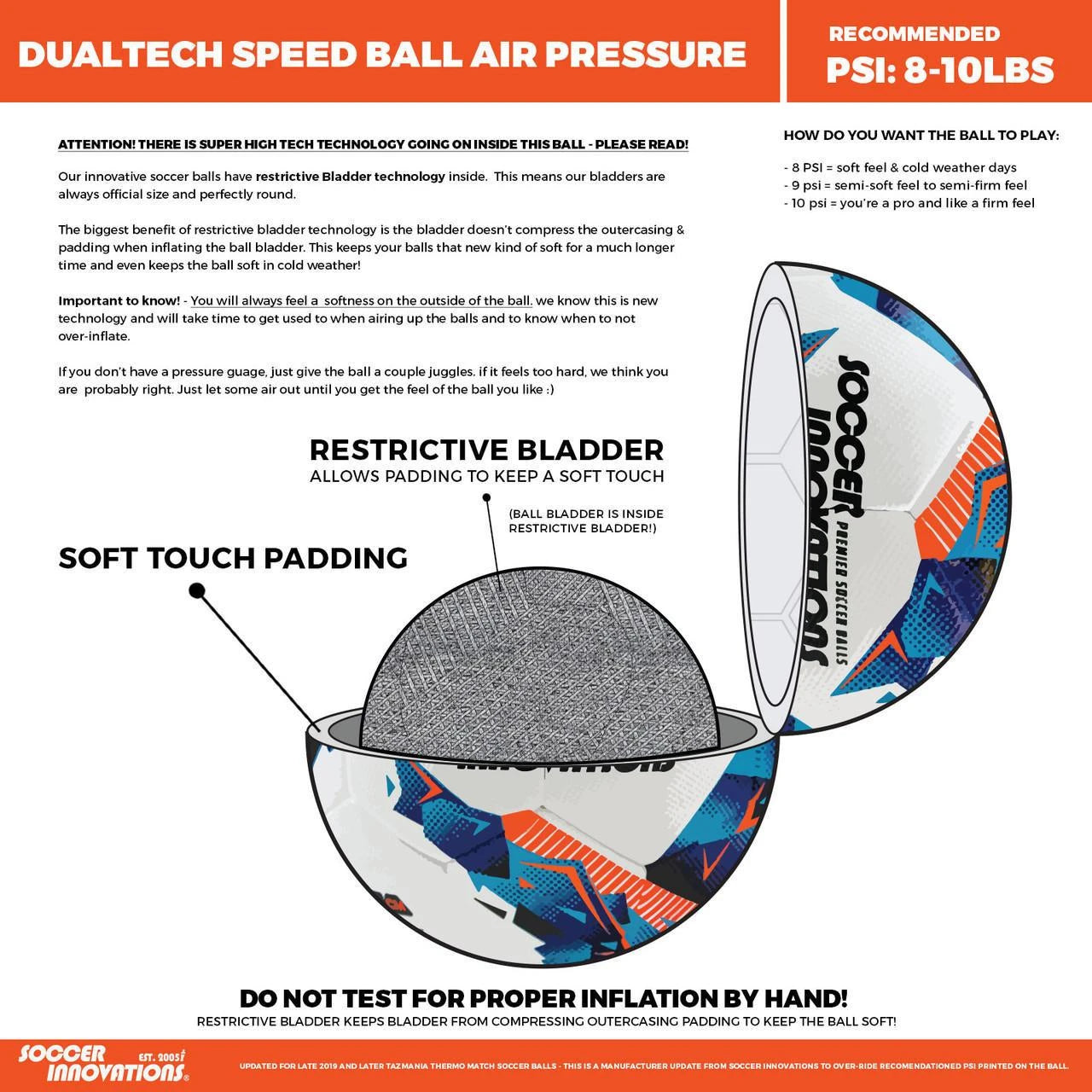 Soccer Innovations Black/Gold Speed Ball - 10 Pack