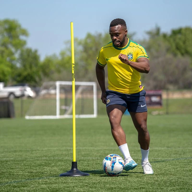 Soccer Innovations Speed Pole & Jumbo Rubber Base - Turf Model