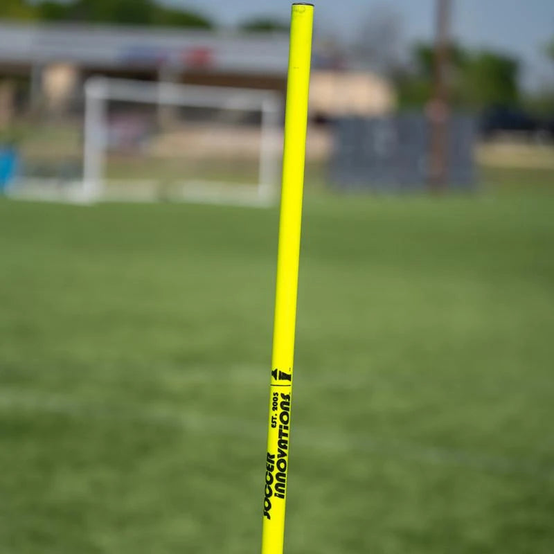 Soccer Innovations Speed Pole & Jumbo Rubber Base - Turf Model