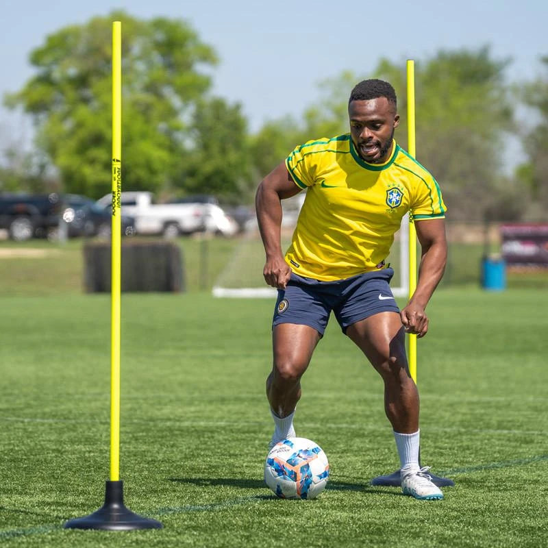Soccer Innovations Speed Pole & Jumbo Rubber Base - Turf Model