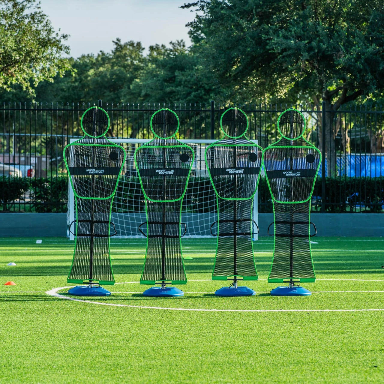 Soccer Innovations Soccer Wall Turf Mannequins Set Of 4