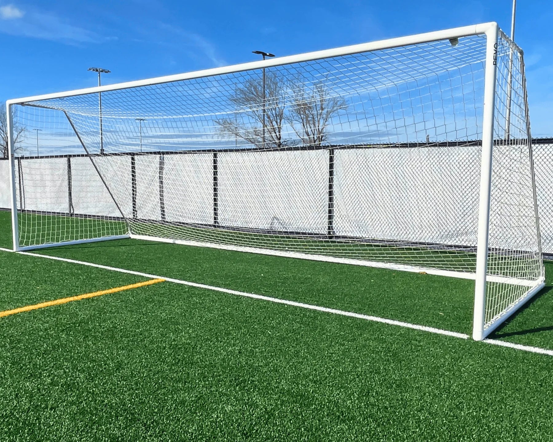 PEVO Park Series Soccer Goal - 6.5 x 18.5