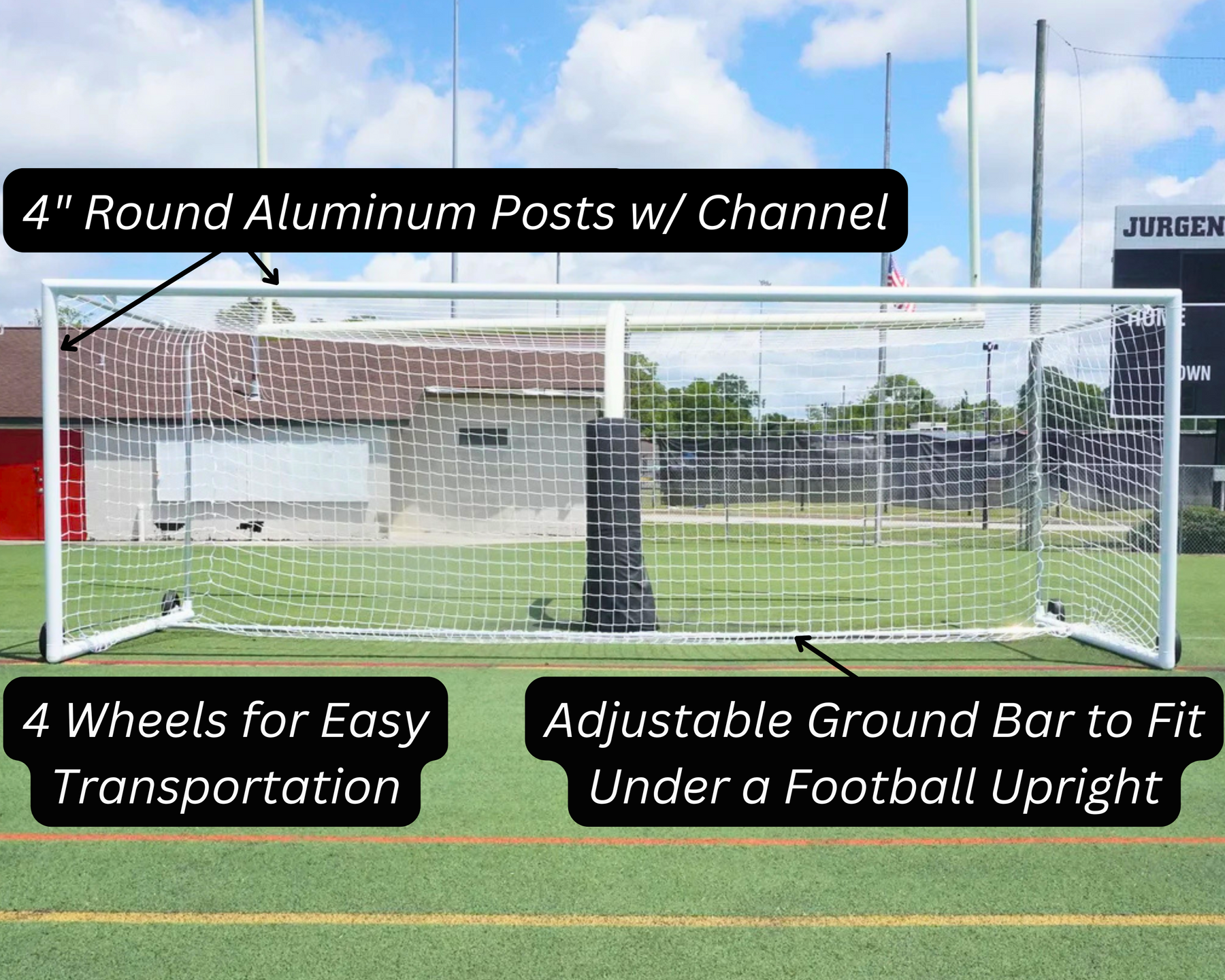 PEVO Stadium Series Soccer Goal - STA