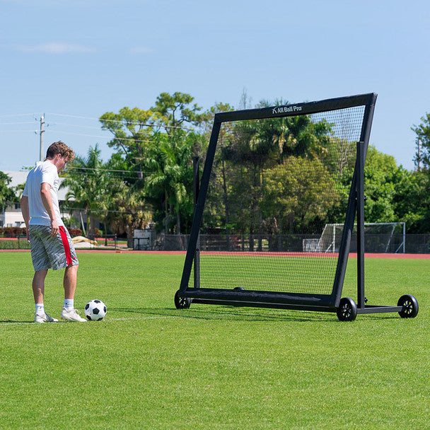 Rebounder trainer adjustable frame positions