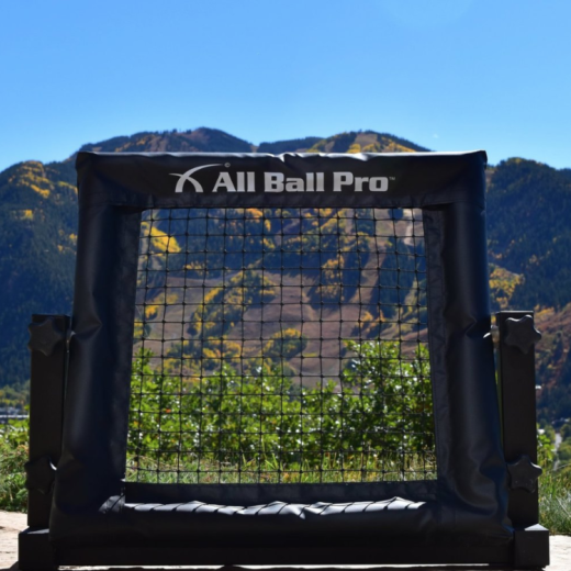 Rebounder trainer technical angle adjustment