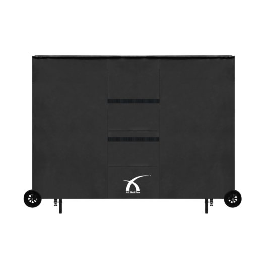 Rebounder Cover back view moisture vents