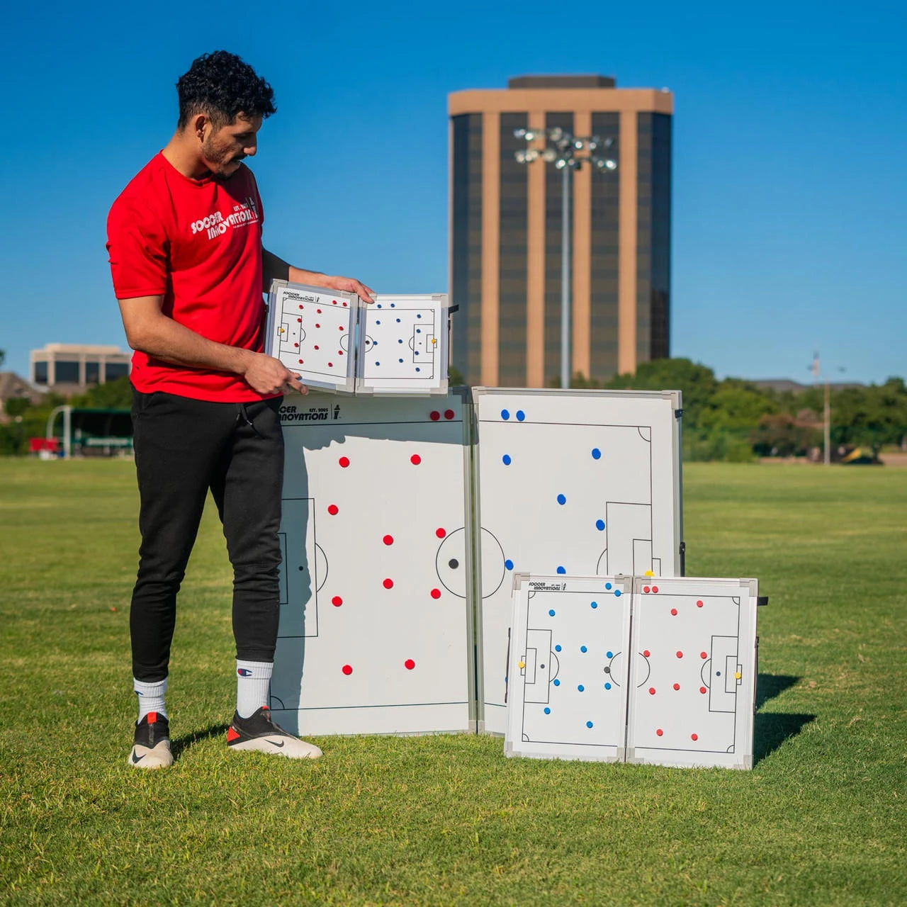 Soccer Innovations Magnetic Hinge Tactics Boards