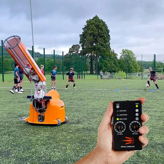 Ball Launcher Trainer auto-feeder consistent serve remote control operation training equipment