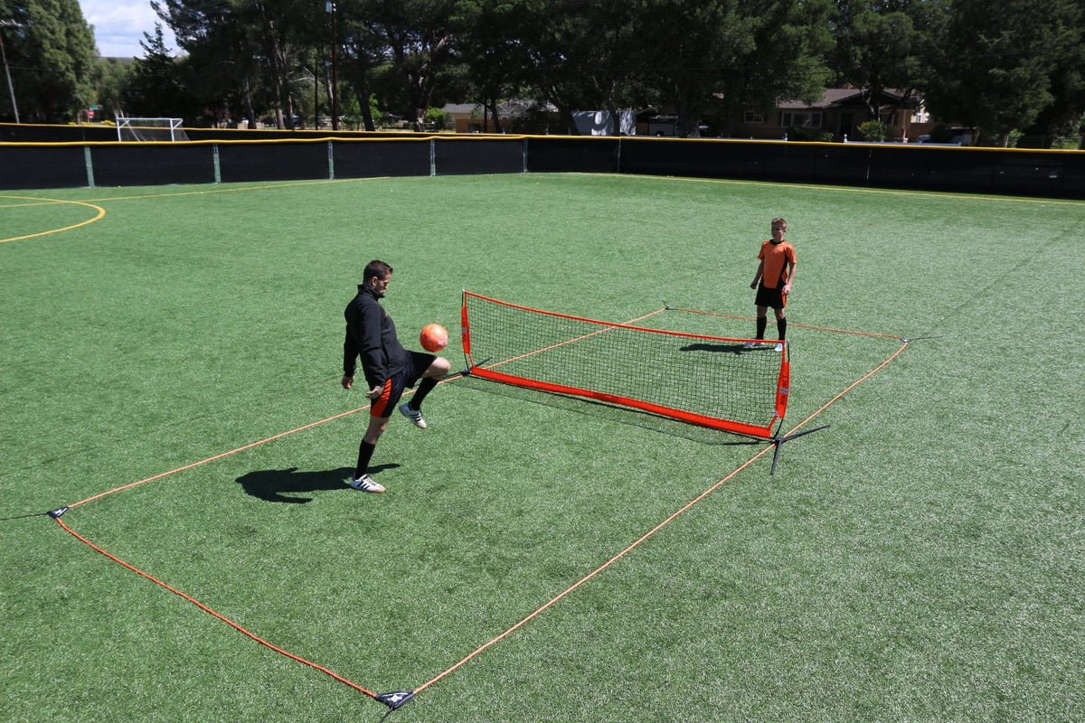 Bownet 12' Field Barrier multi-use soccer tennis training barrier net portable soccer equipment
