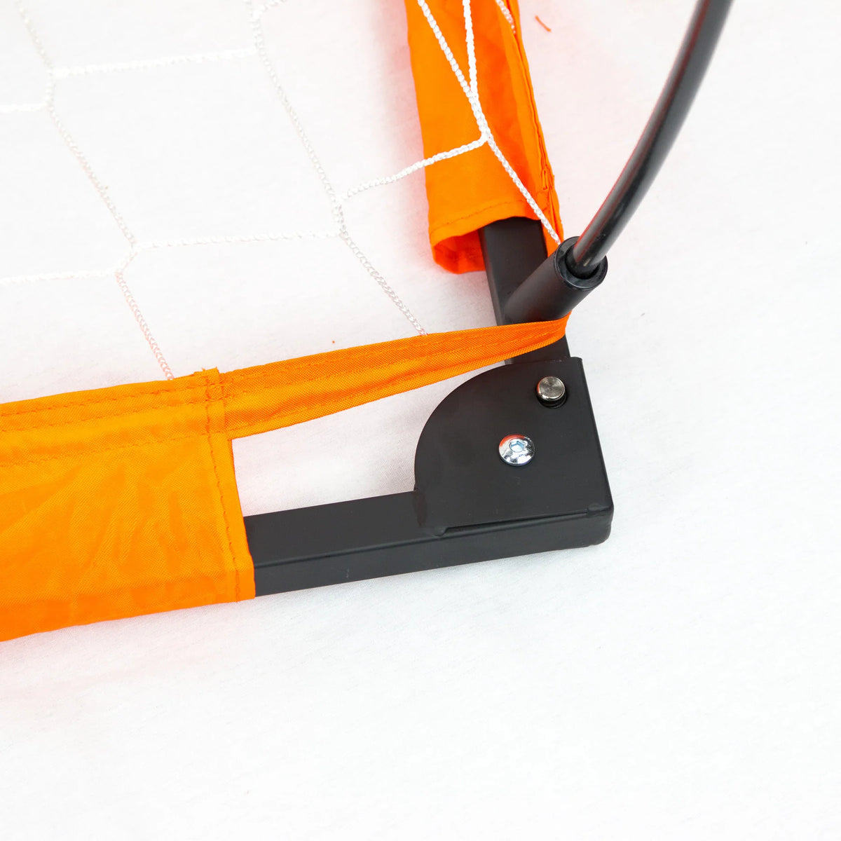 Bownet Goal corner hinge assembly view