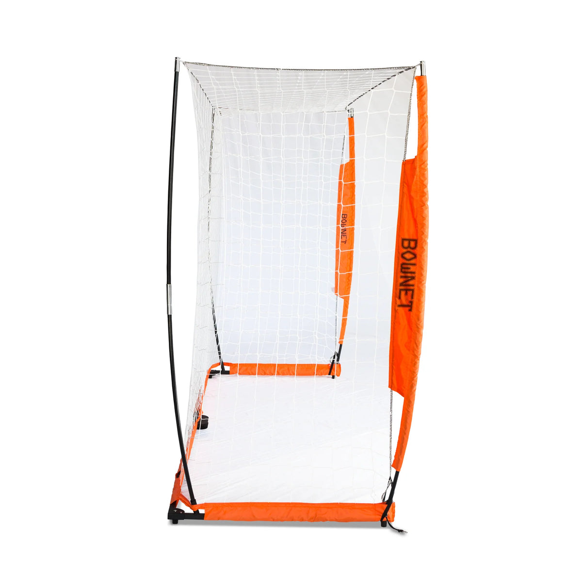 Bownet 6'6" x 18'6" regulation soccer goal with portable frame product view portable soccer equipment