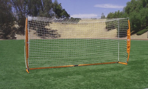Bownet 7' x 14' mid-size soccer training goal for drills product view portable soccer equipment