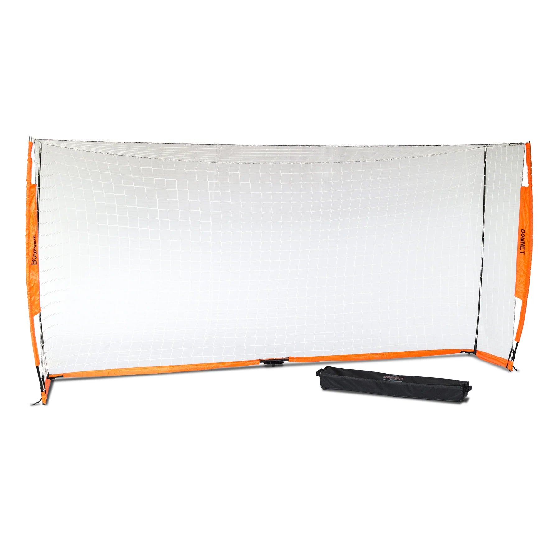 Bownet 7' x 14' mid-size soccer training goal for drills product view portable soccer equipment