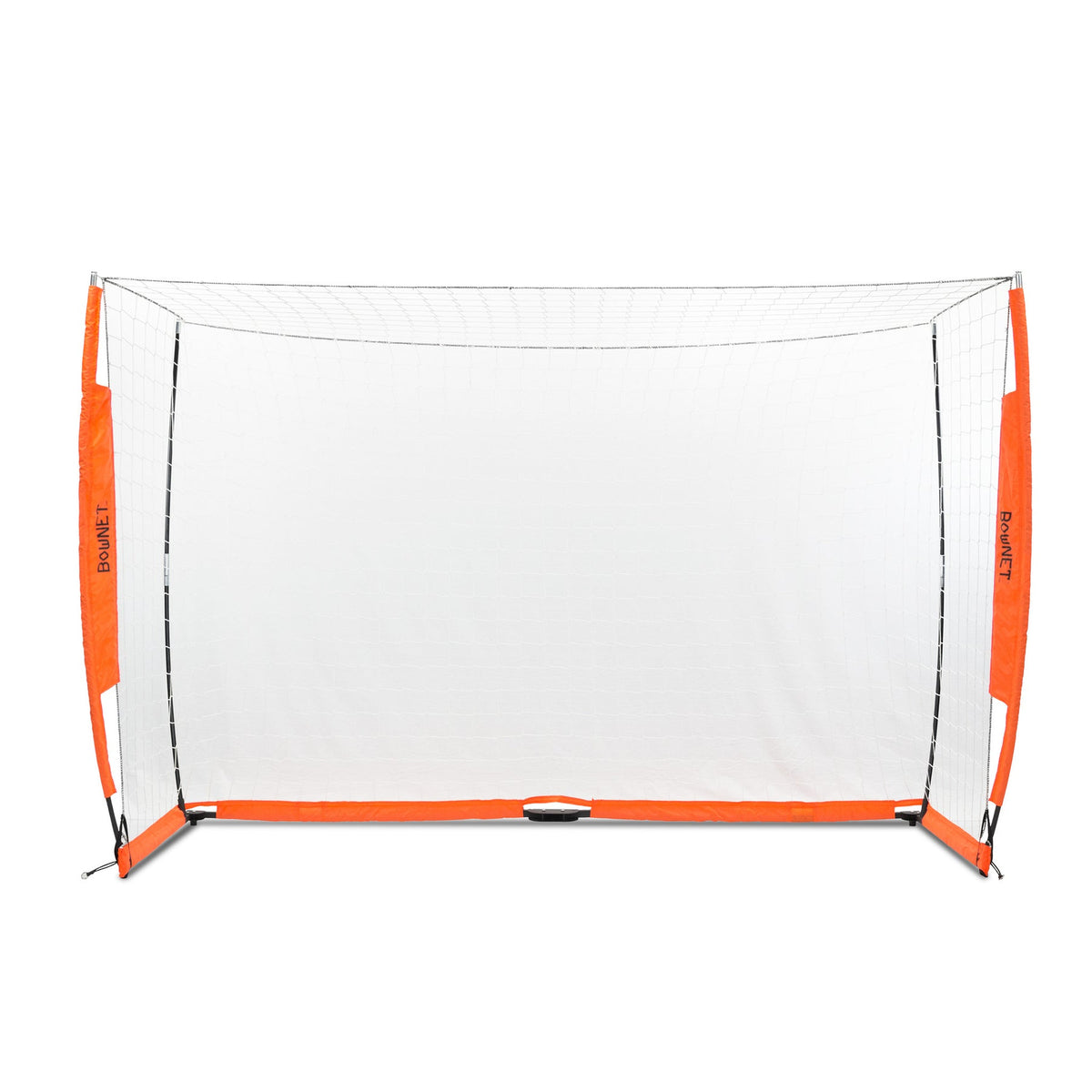 Futsal Goal front angle white background showing frame assembly