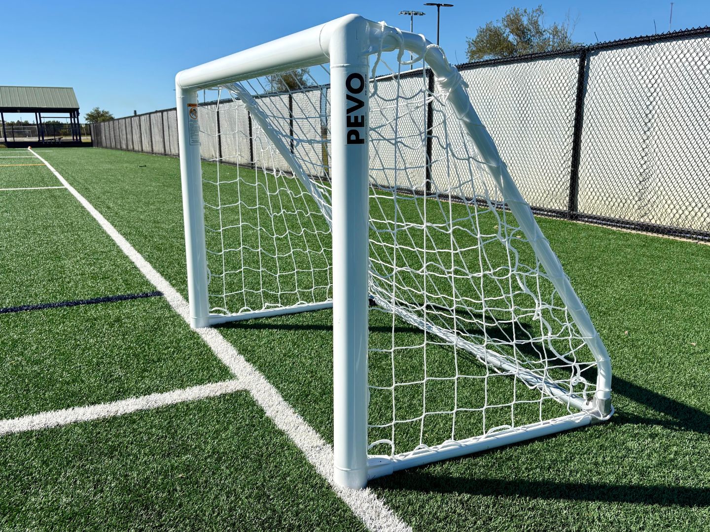 PEVO Channel Series Soccer Goal - 4 x 6