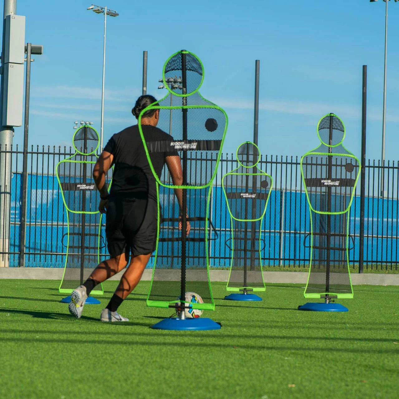 Soccer Innovations Soccer Wall Turf Mannequins Set Of 4