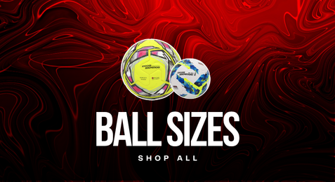 Soccer ball sizes guide - shop balls by size at Footbix