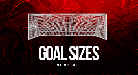 Soccer goal sizes guide - shop goals by size at Footbix