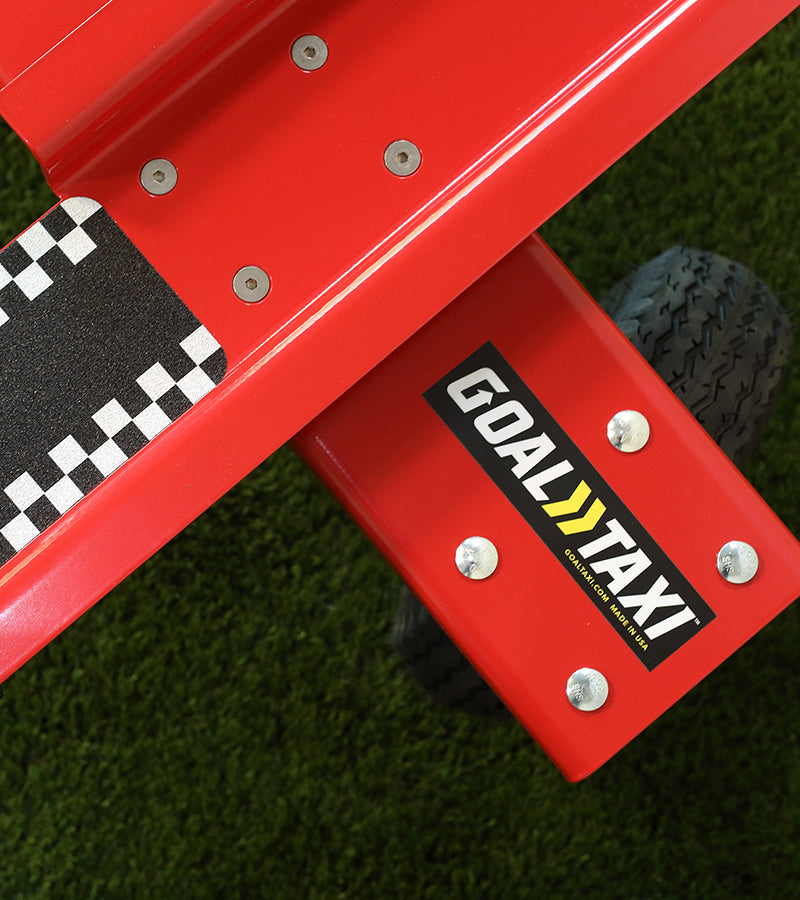 Goal Taxi Max equipment mover showing 3000 lb load capacity for facility needs