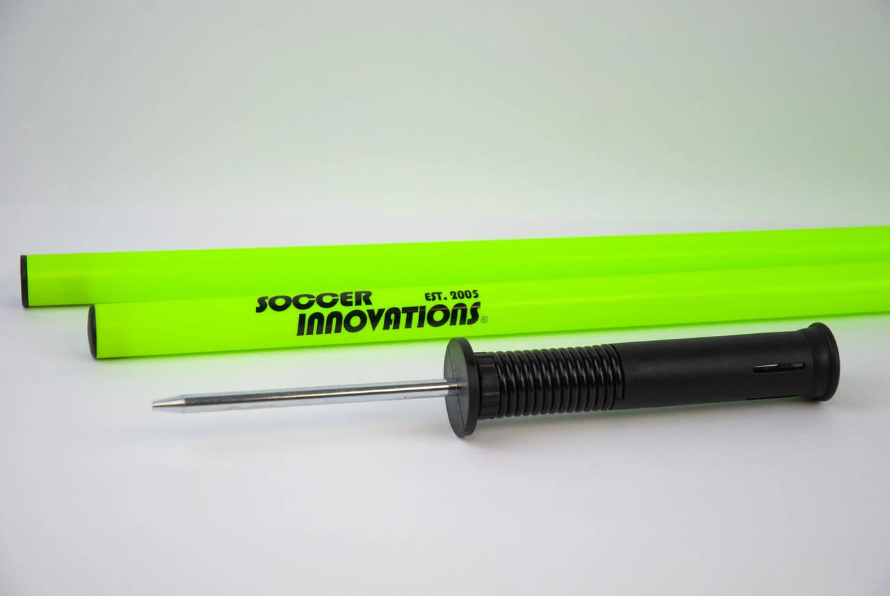 Soccer Innovations 3-In-1 Grass/Turf Speed Pole Set