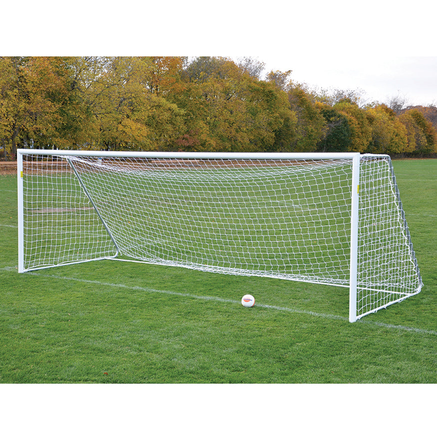 Jaypro Sports - Classic Official Round Goal Package (8 ft.H x 24 ft.W x 4 ft. x 10 ft.) - NFHS, NCAA, FIFA Compliant: Jayp...