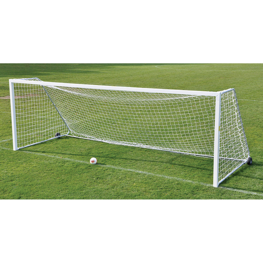 Jaypro Sports - Classic Official Square Goal Deluxe Package (8 ft.H x 24 ft.W x 4 ft.B x 10 ft.D) - NFHS, NCAA, FIFA Compl...