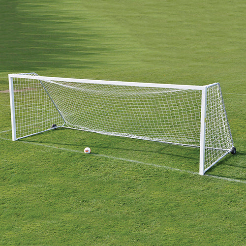 Jaypro Sports Goals - Classic Official Square Goal Package (8 ft.H x 24 ft.W x 4 ft.B x 10 ft.D) - NFHS, NCAA, FIFA Compli...