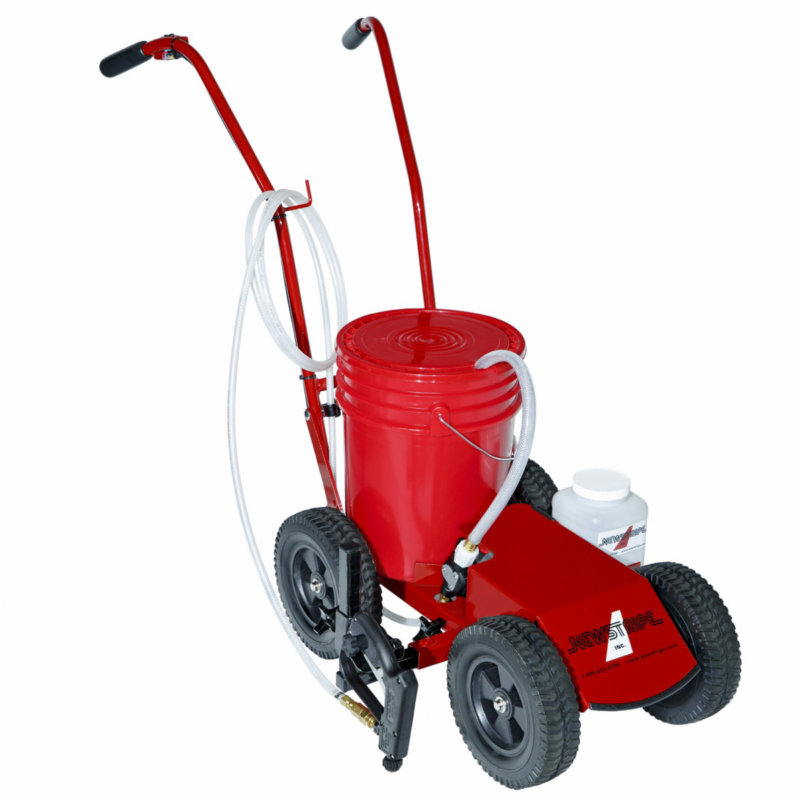 Newstripe EcoLiner Plus Battery striping machine detachable spray gun field maintenance equipment