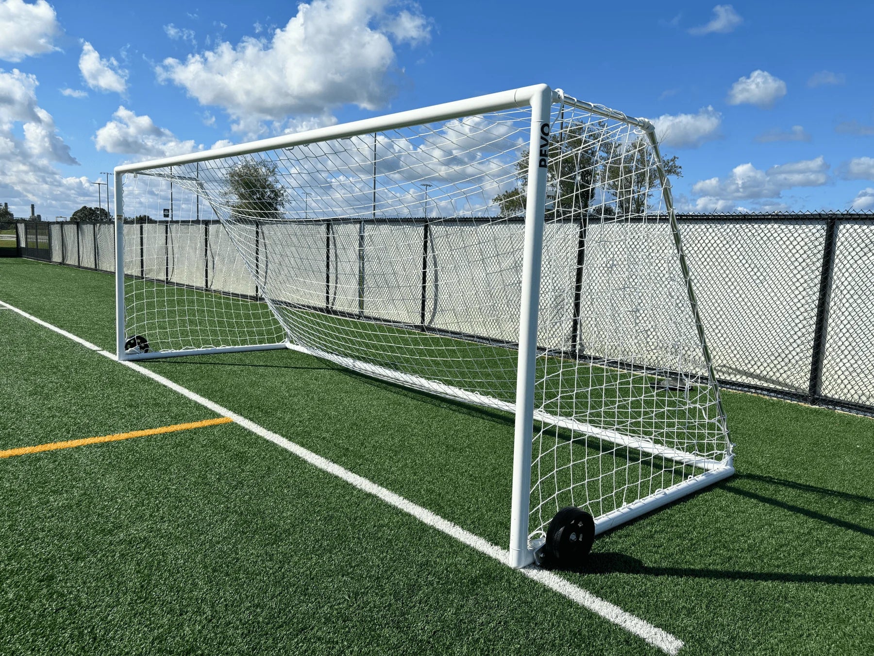 PEVO Park Series Soccer Goal - 6.5 x 18.5