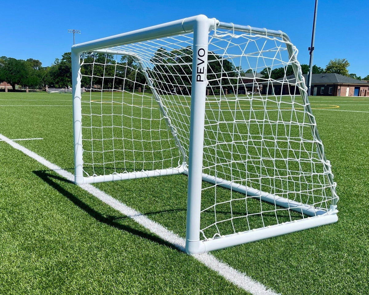 Park series soccer goal 4x6 compact backyard youth goal aluminum frame