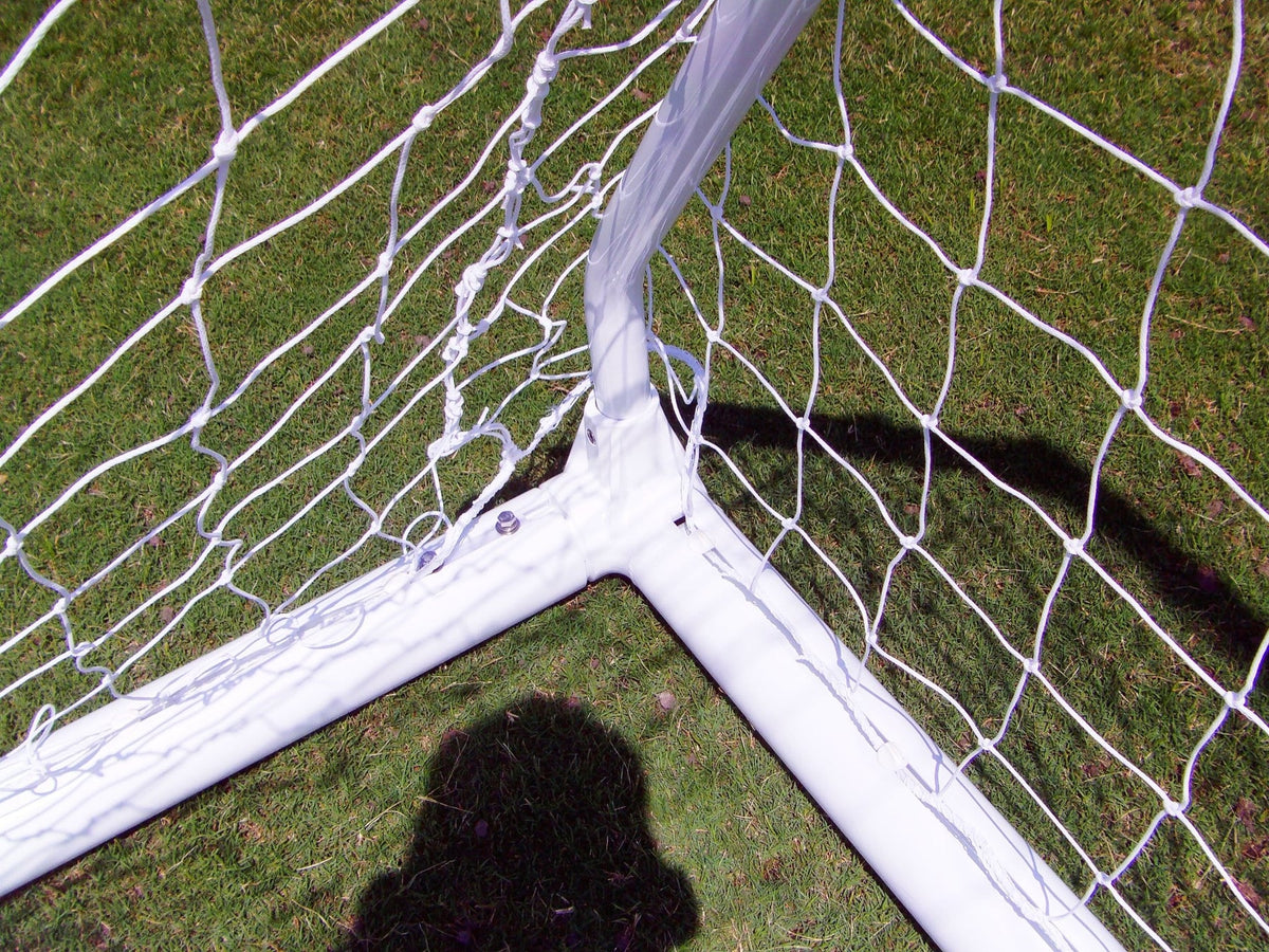 Professional PEVO Supreme Series soccer goal 7 x 21, competition-grade aluminum construction