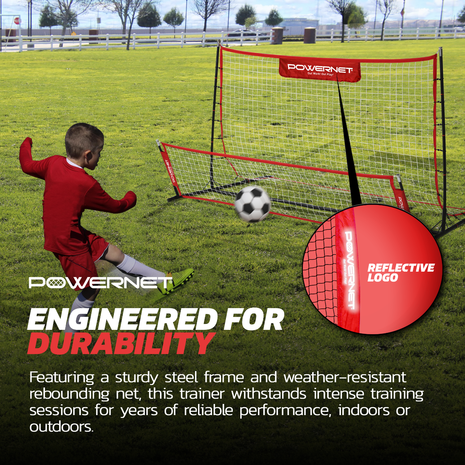 Soccer Rebounder portable training equipment