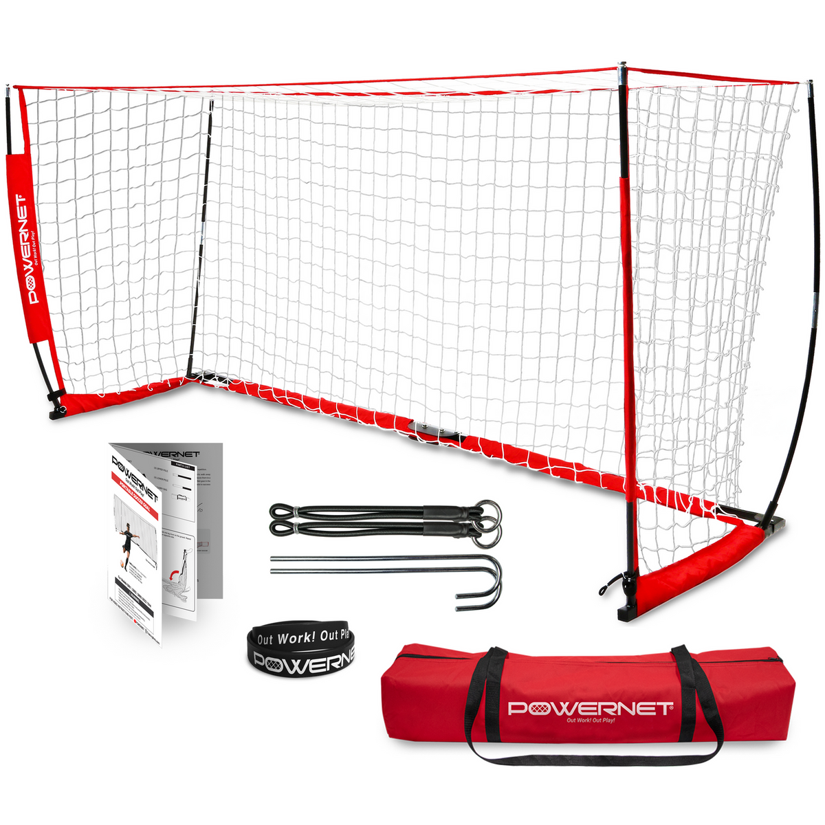 Soccer Goal 12x6 full-size regulation match dimensions