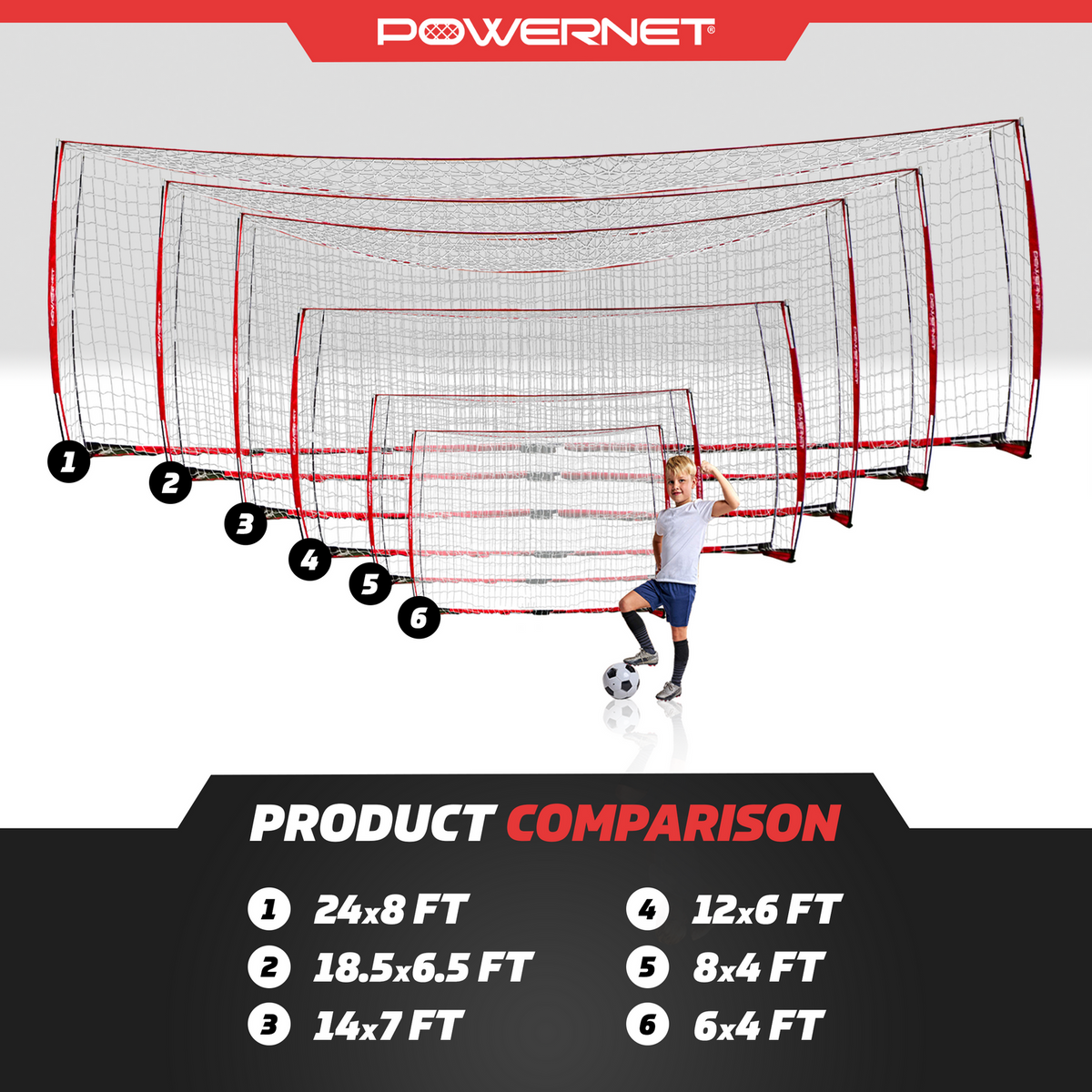 Soccer Goal portable frame configuration