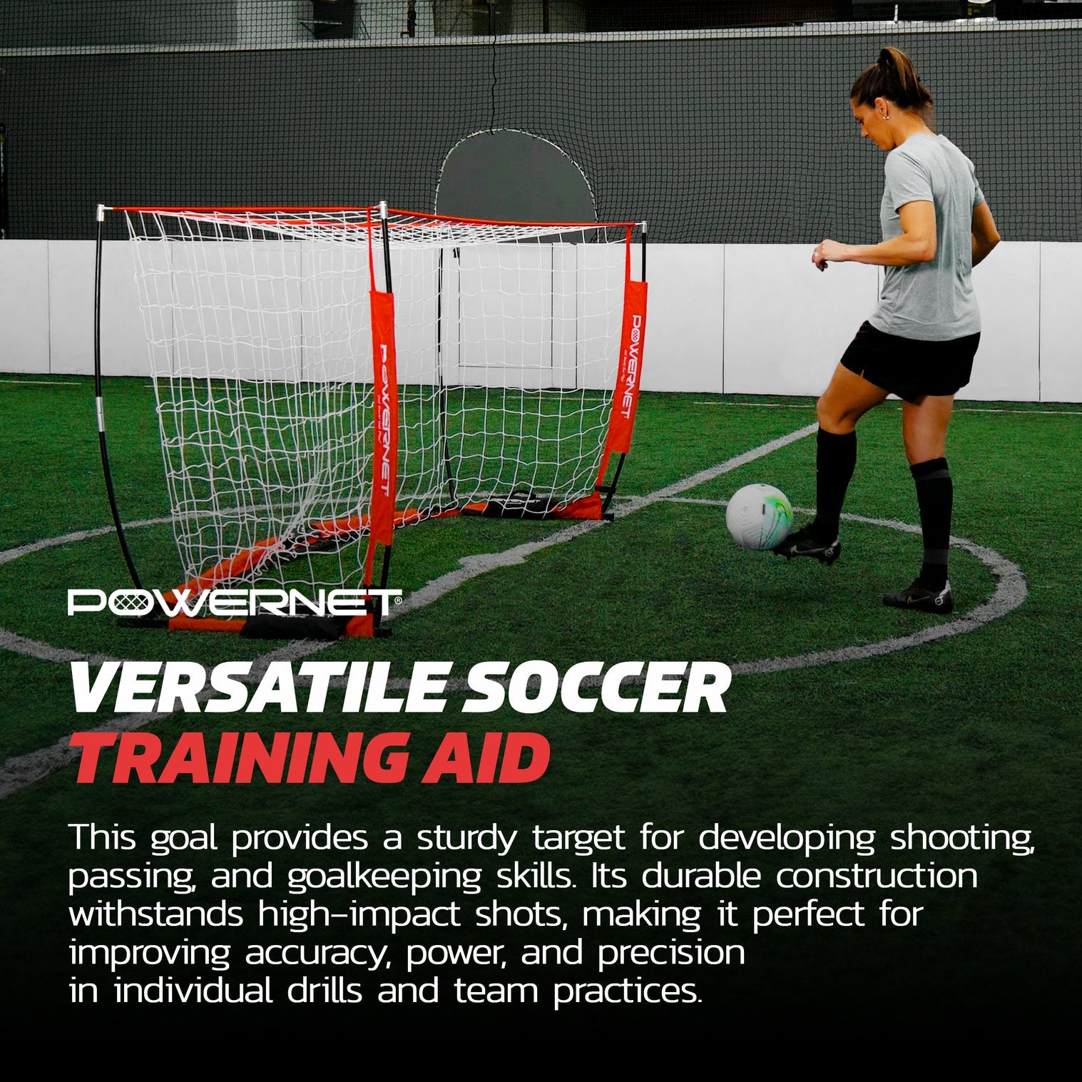 Soccer Goal assembled outdoor training field use