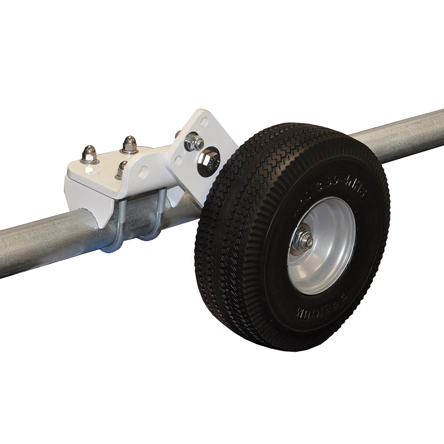 Jaypro Sports - Classic Official Round Goal Package (8 ft.H x 24 ft.W x 4 ft. x 10 ft.) - NFHS, NCAA, FIFA Compliant