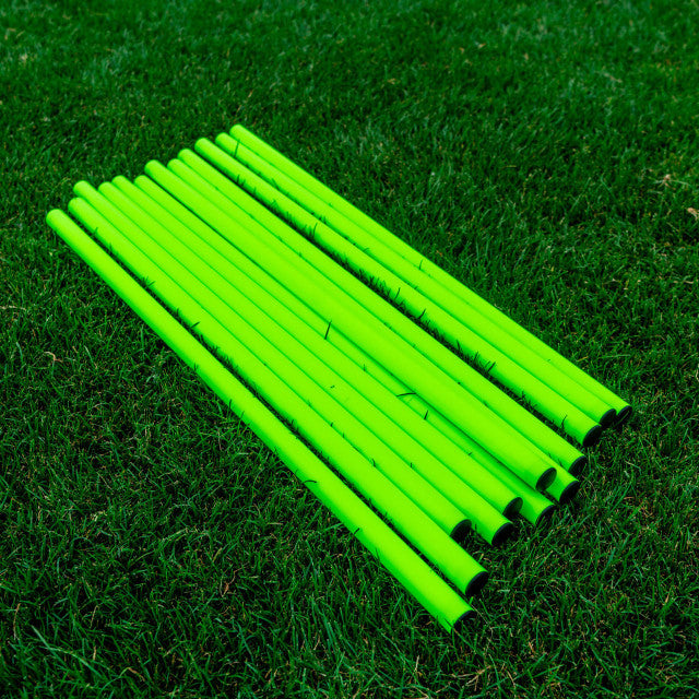 Soccer Innovations 30" Hurdle Pole: yellow hurdle pole detail professional soccer equipment