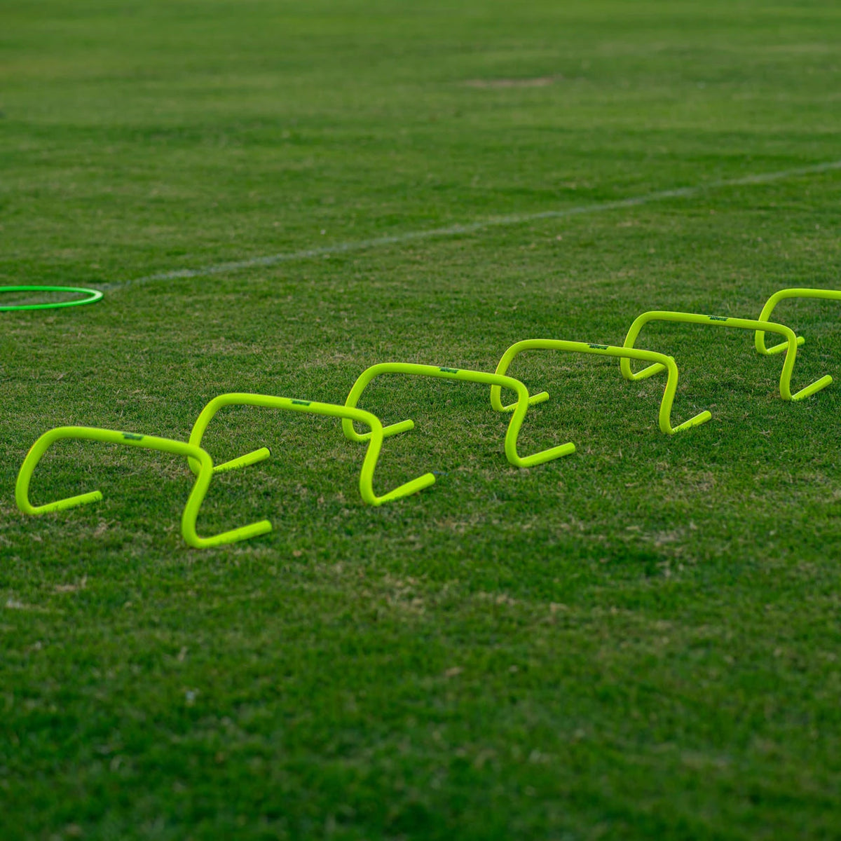 6-inch soccer hurdle bright colored lightweight PVC training set Soccer Hurdles training equipment