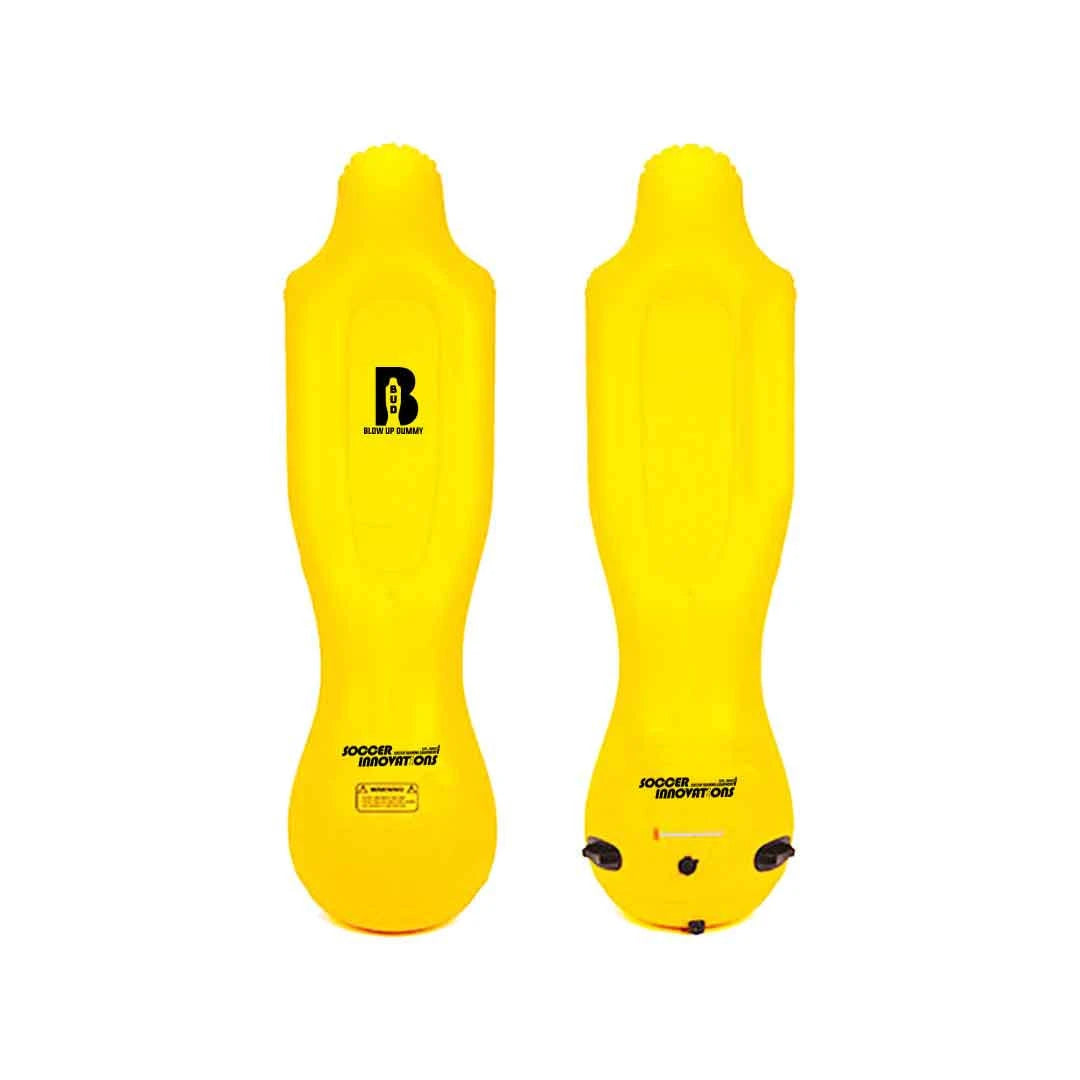 6-foot tall inflatable goalkeeper training defender mannequin for safe drills for team training and practice