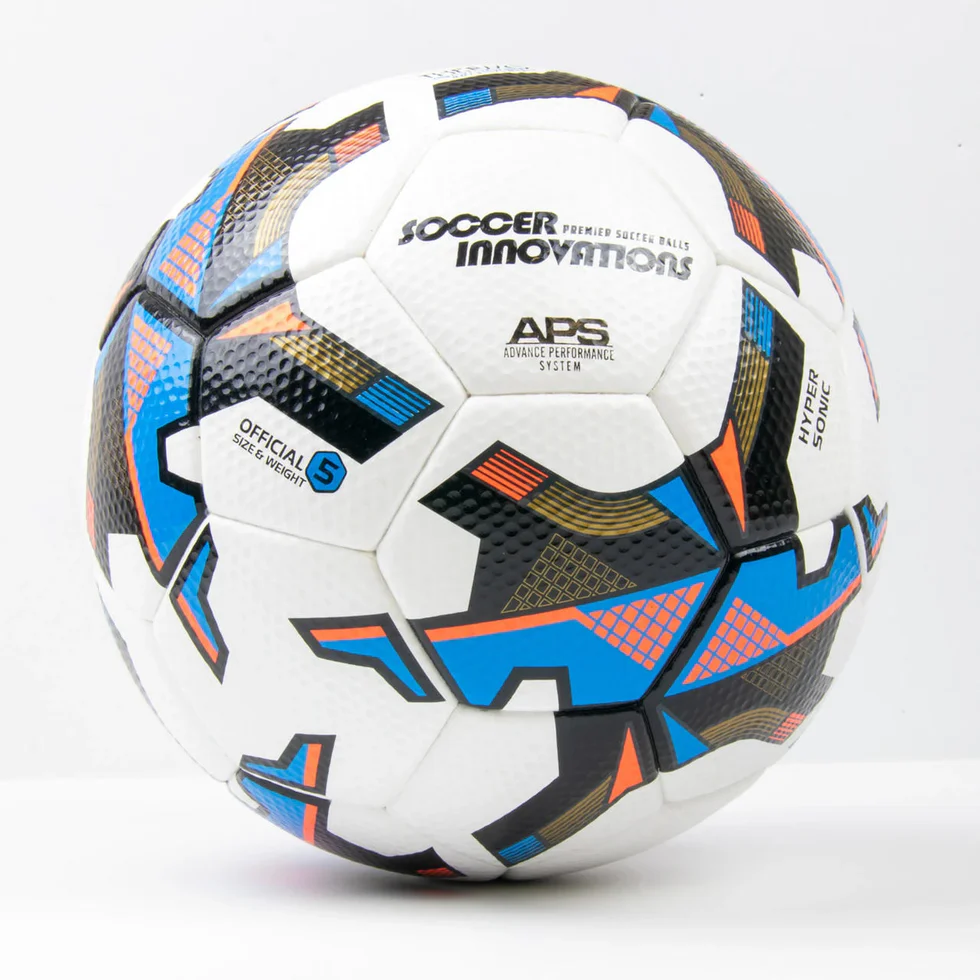 Hypersonic Thermo FIFA Quality Pro soccer match ball with dimpled design for team training and practice