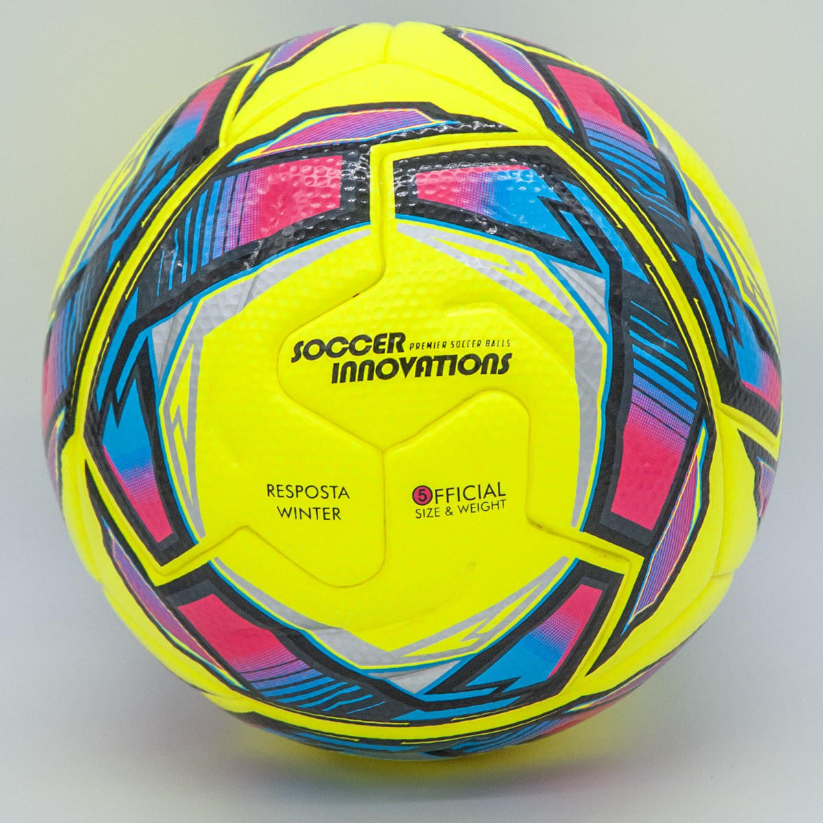 Soccer Innovations Inverter Thermo Bonded Match Soccer Ball: Inverter yellow soccer ball product