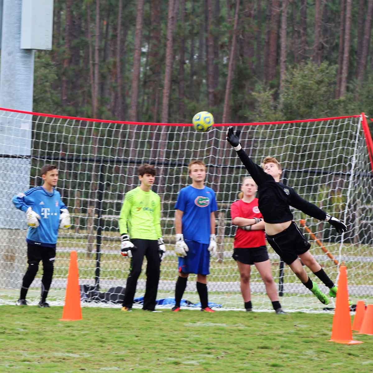 Soccer Innovations J-Goal portable regulation soccer goal Soccer Goal training equipment