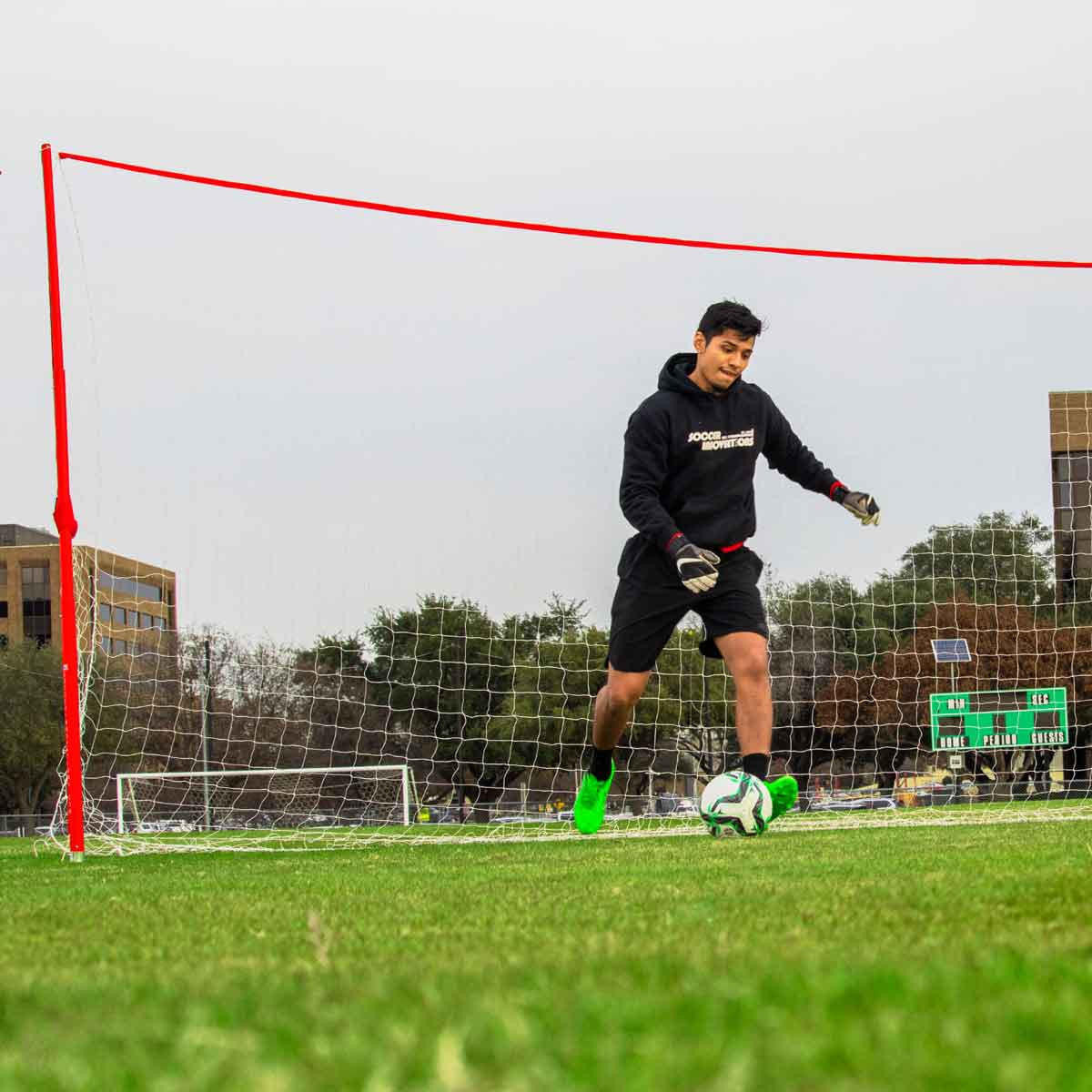 Soccer Innovations J-Goal portable regulation soccer goal Soccer Goal training equipment