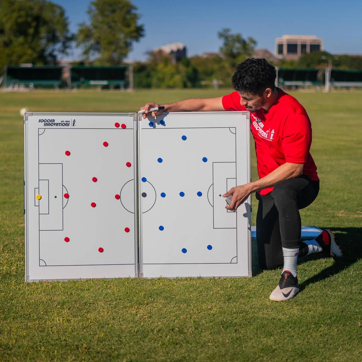 Magnetic hinge tactics board small 18x12 medium 24x18 jumbo 48x36