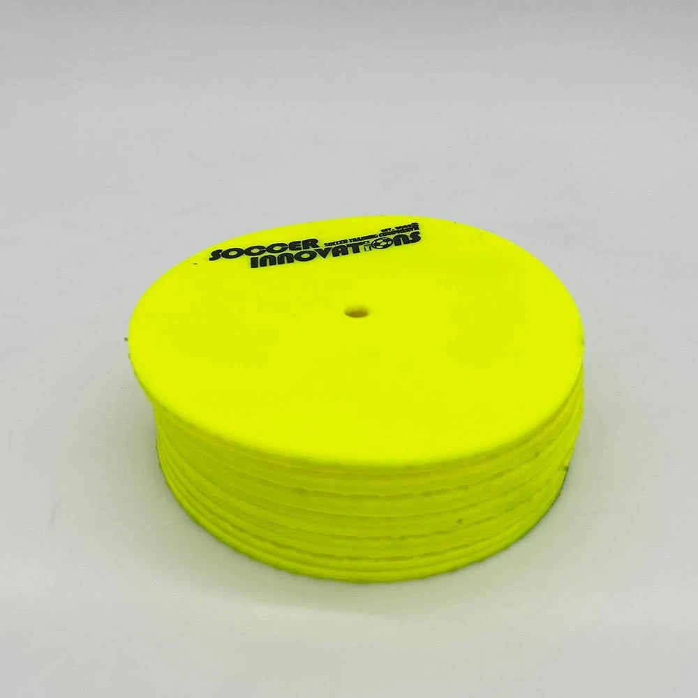 Mini dot markers neon orange set of 12 with marker rack mesh bag