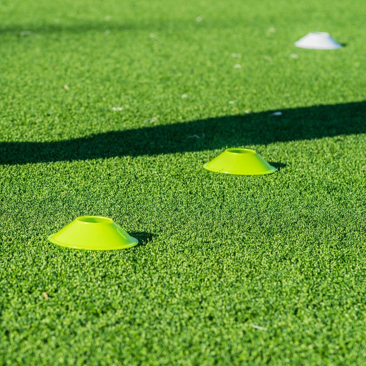 Mini soccer cones multicolor set of 24 highly visible training cones