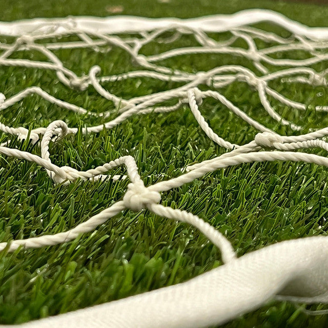 Soccer Patch-A-Net repair kit with 1-meter square net patches in aligned pattern