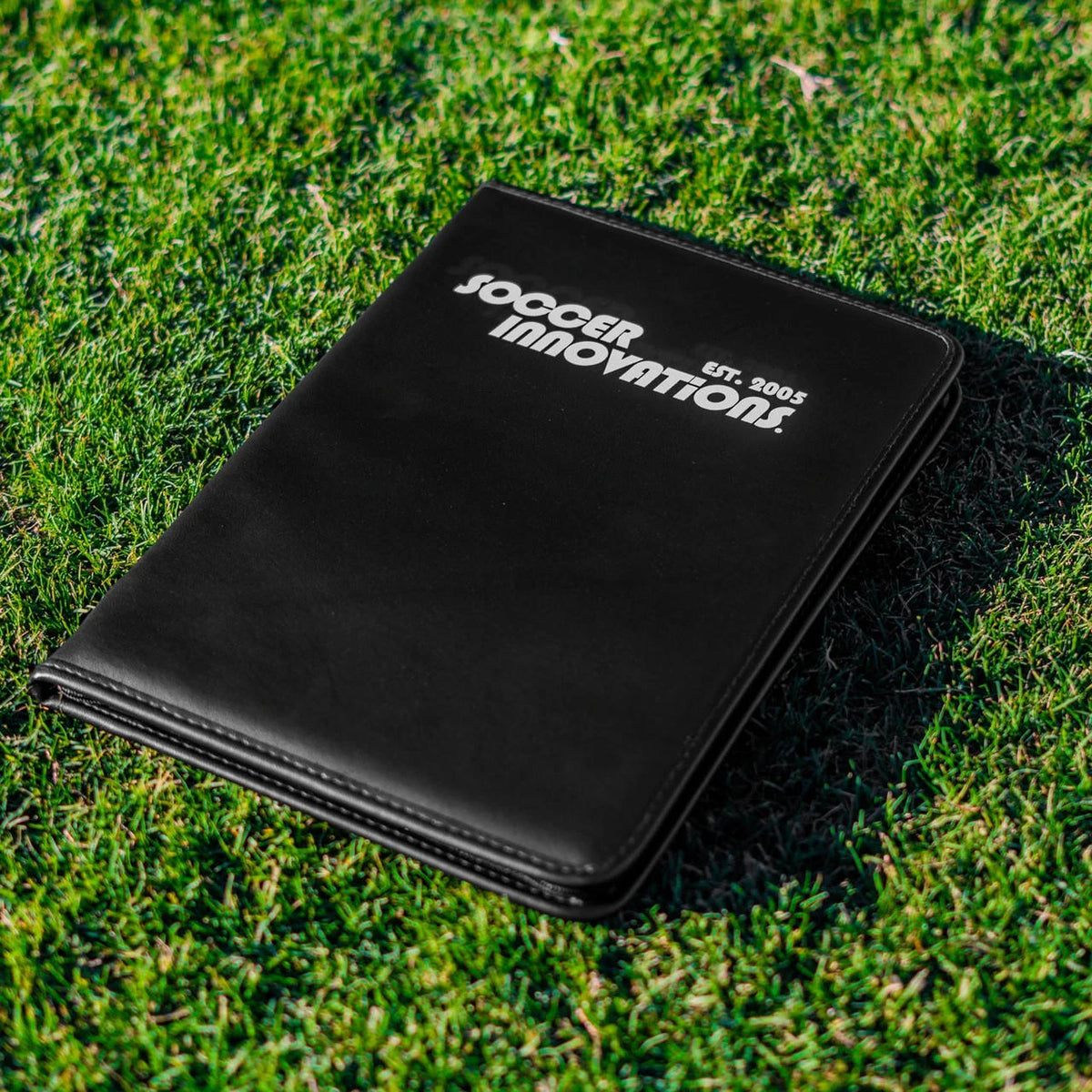 Premier soccer coaches folder zipper magnetic full-pitch tactical planning