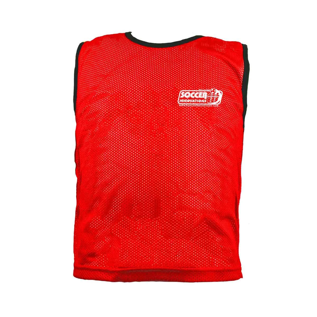 Premium soccer bibs youth set breathable nylon mesh training 10 pieces