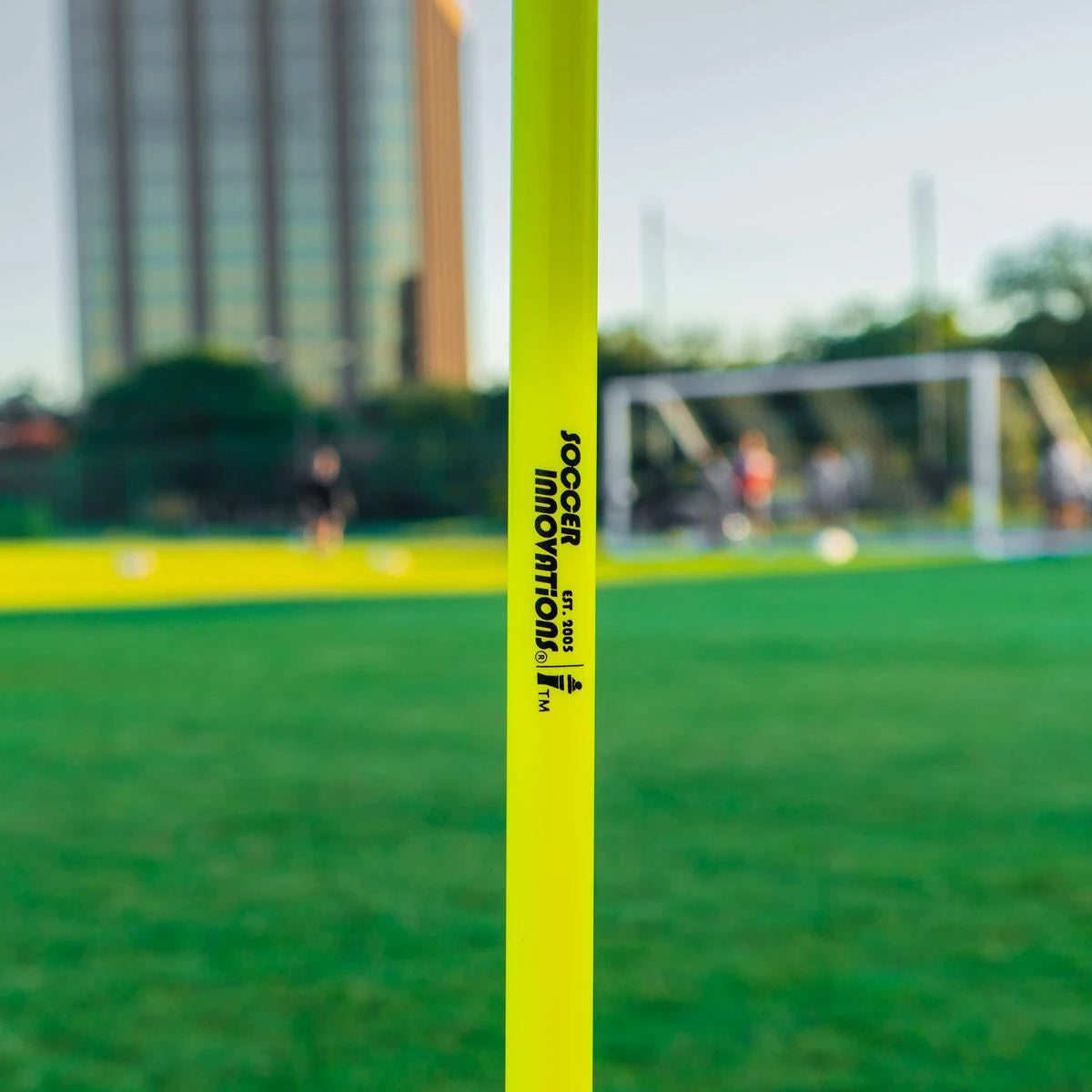 Soccer Innovations Soccer Speed Pole & Small Rubber Base - T training equipment for soccer